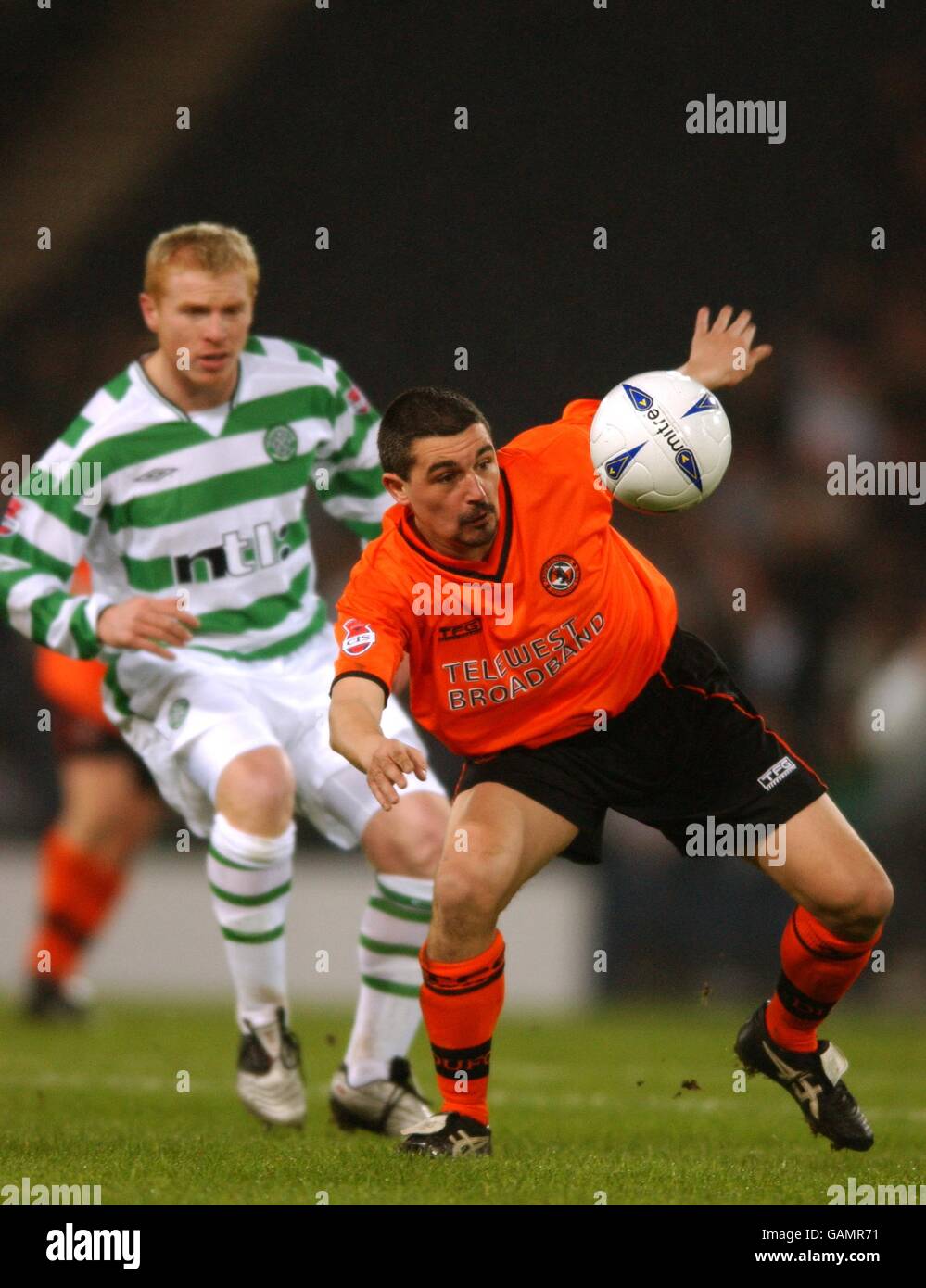 Football - Coupe d'assurance CIS - Semi Final - Celtic v Dundee United Banque D'Images