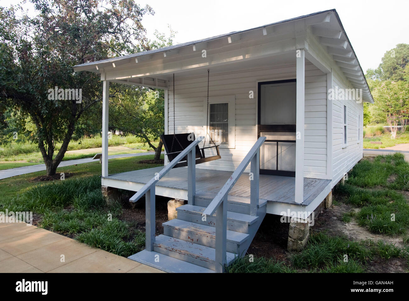 Seul Elvis Presley Tupelo Mississippi avant naissance maison USA Banque D'Images