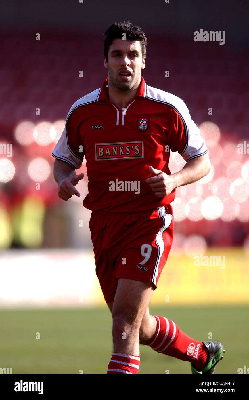 Soccer - Nationwide League Division One - Walsall c. Burnley. Jorge Leitao, Walsall Banque D'Images