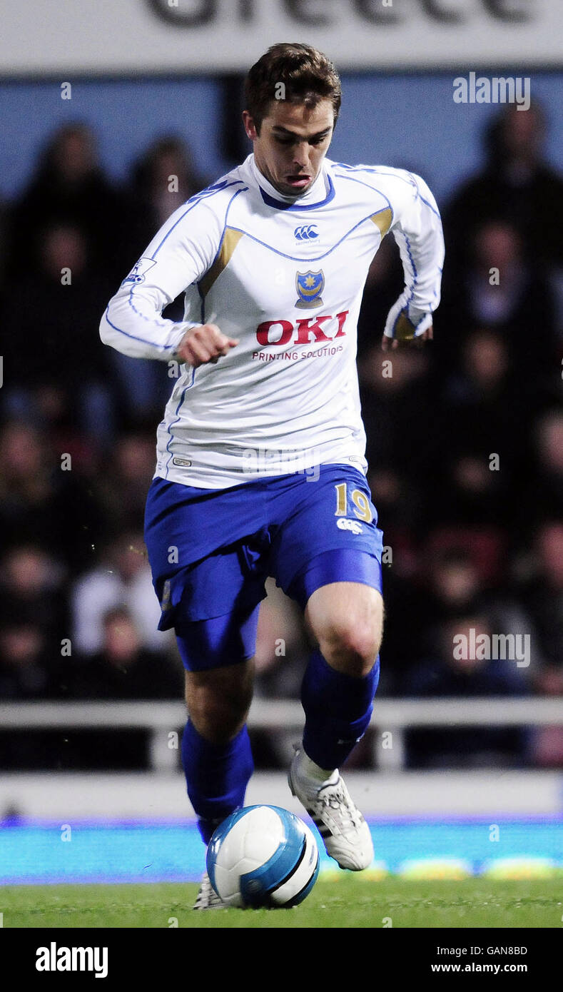 Soccer - Barclays Premier League - West Ham United v Portsmouth - Upton Park Banque D'Images