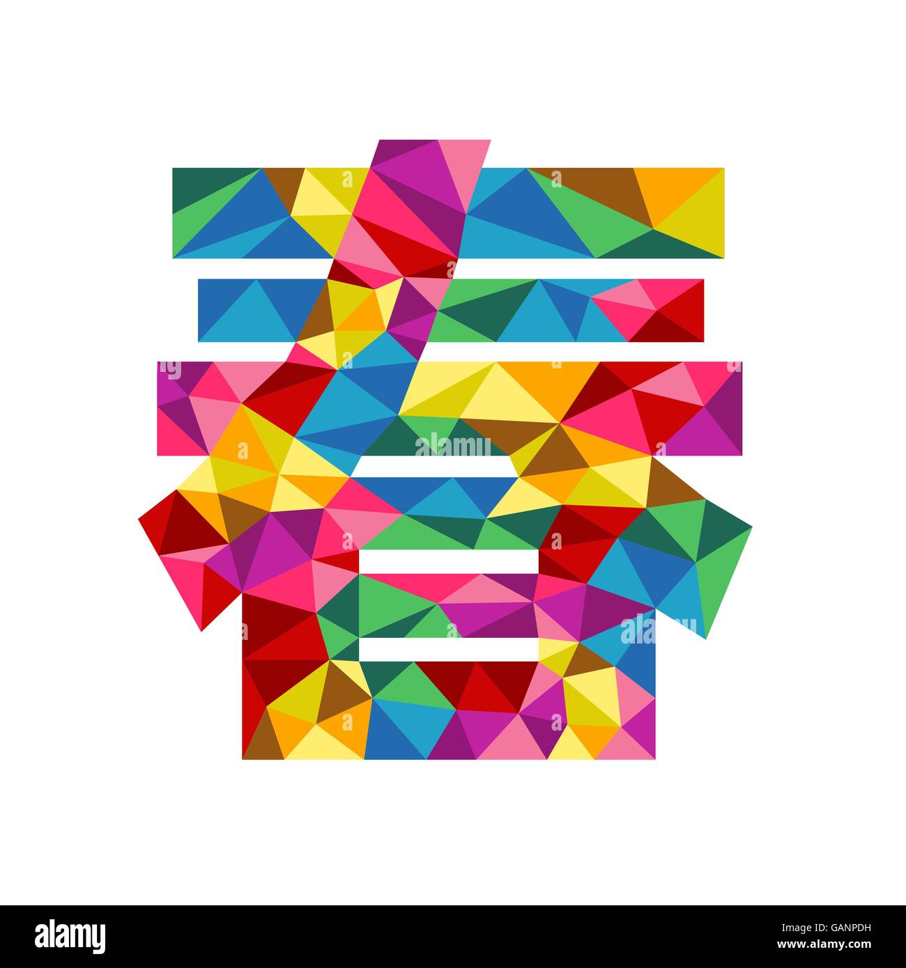 Caractère chinois de Chun sens printemps, convient pour la décoration du nouvel an chinois Illustration de Vecteur