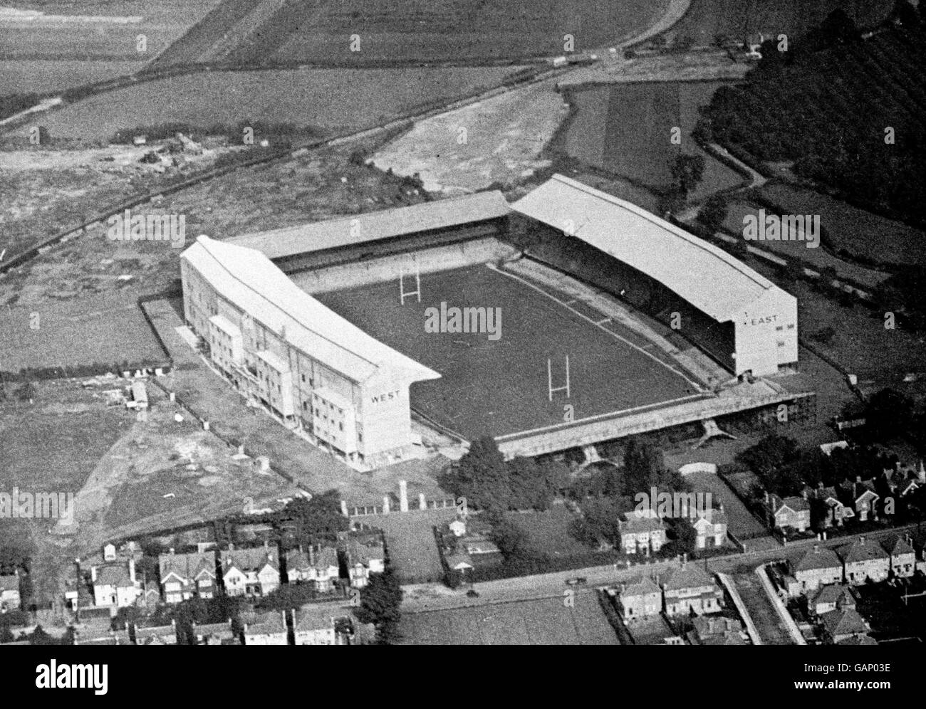 Twickenham stadium aerial view Banque de photographies et d’images à haute résolution Alamy
