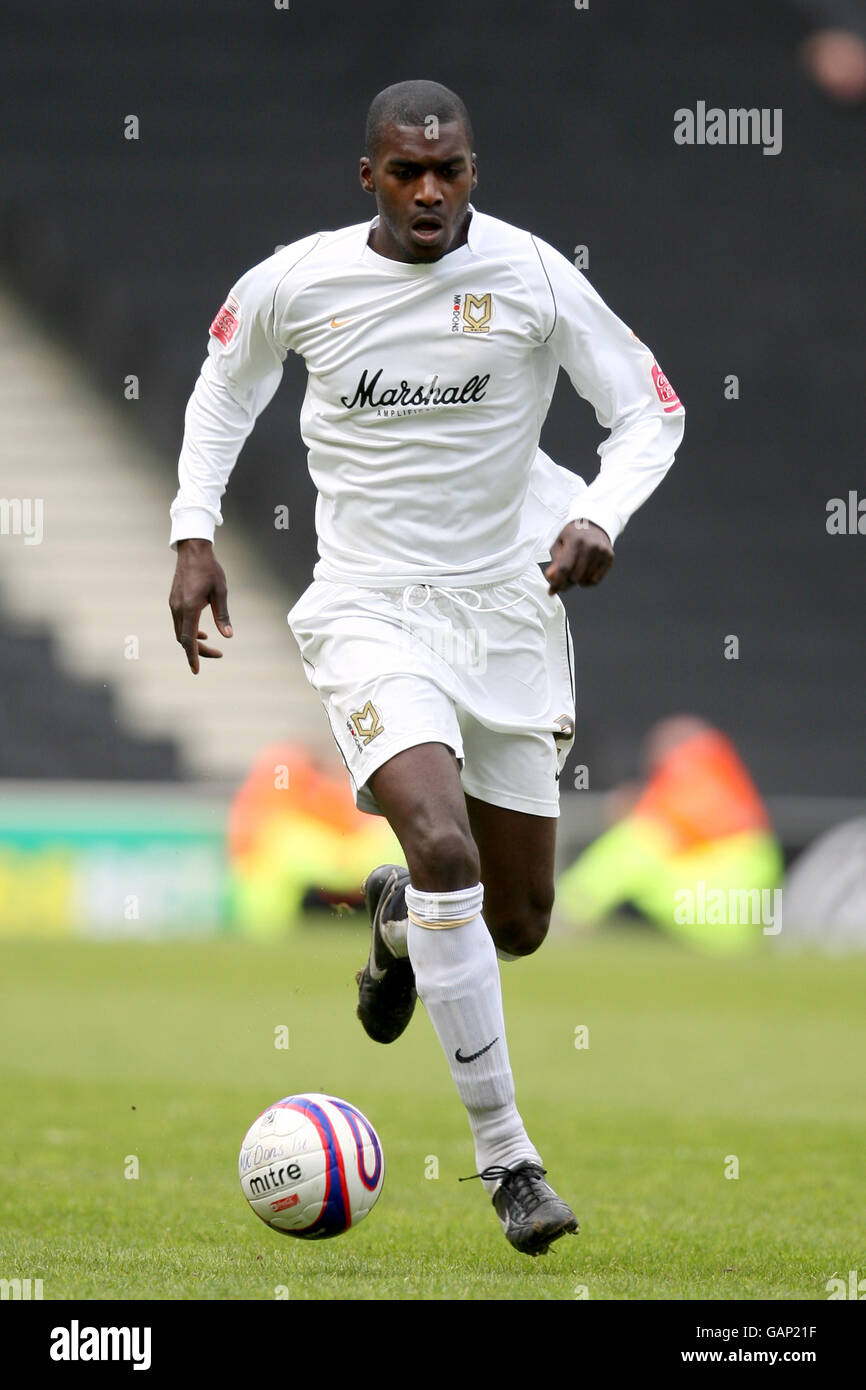 Football - Coca-Cola football League 2 - Milton Keynes dons / Morecambe - Stadium:mk. Jude Stirling, Milton Keynes dons Banque D'Images