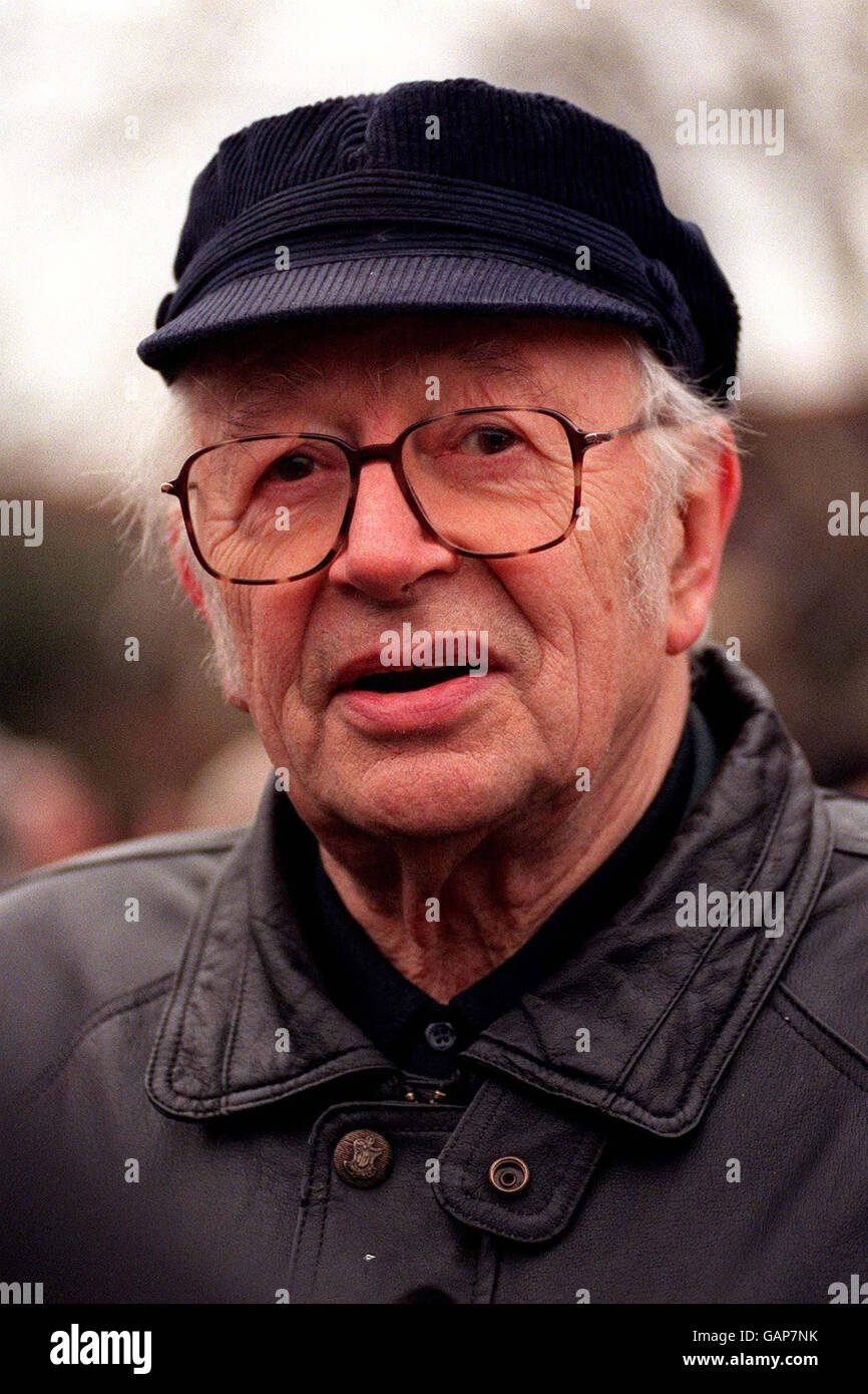 Photo de Filoe datée du 7/1/1997 de Humphrey Lyttelton qui est décédé, elle a été annoncée ce soir. Banque D'Images