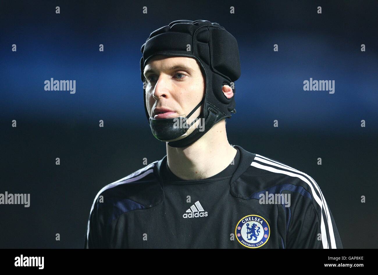 Football - Ligue des champions de l'UEFA - demi-finale - deuxième étape - Chelsea / Liverpool - Stamford Bridge. Petr Cech, Chelsea Banque D'Images