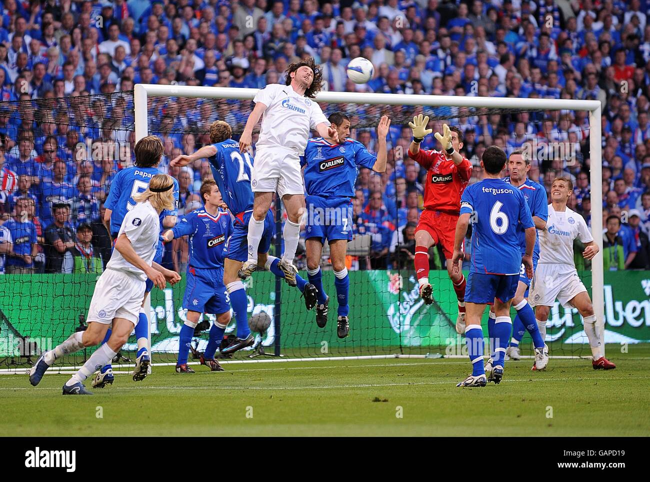 Football - Coupe UEFA - Final - FC Zenit Saint-Pétersbourg v Rangers - Ville de Manchester Stadium Banque D'Images