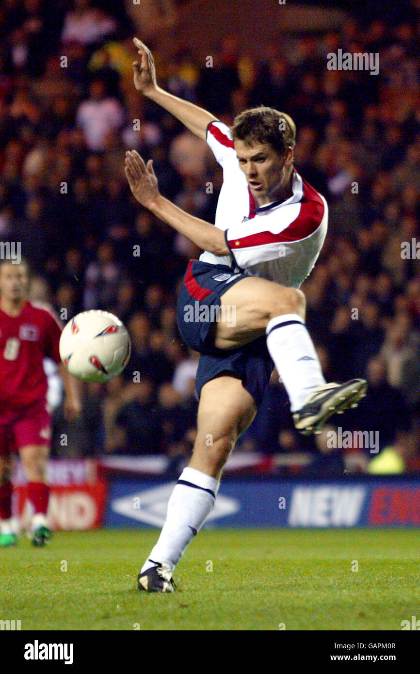 Football - Championnat d'Europe 2004 qualification - Groupe sept - Angleterre / Turquie. Michael Owen, Angleterre Banque D'Images