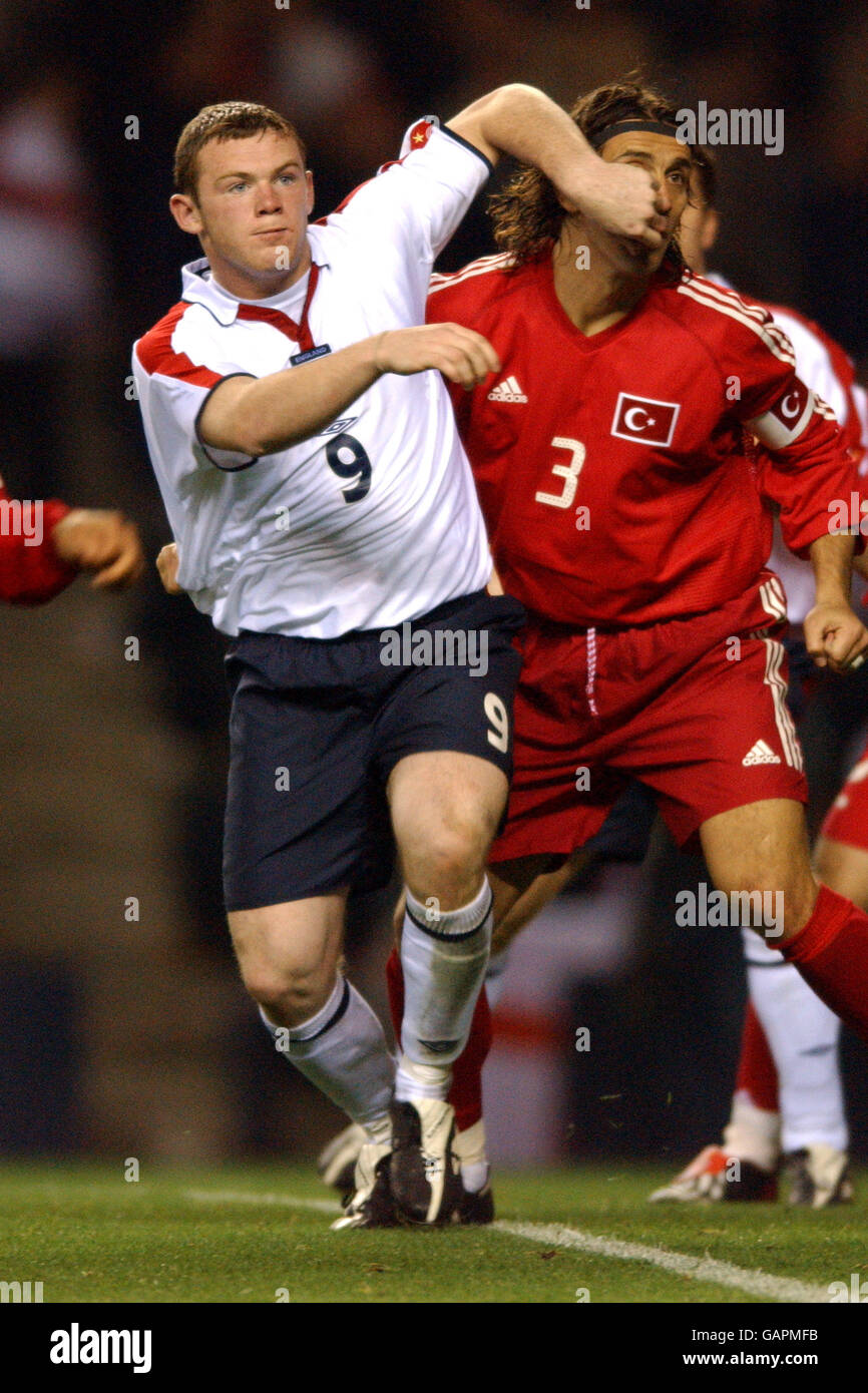 Football - Championnat d'Europe 2004 qualification - Groupe sept - Angleterre / Turquie. Wayne Rooney, Angleterre Banque D'Images