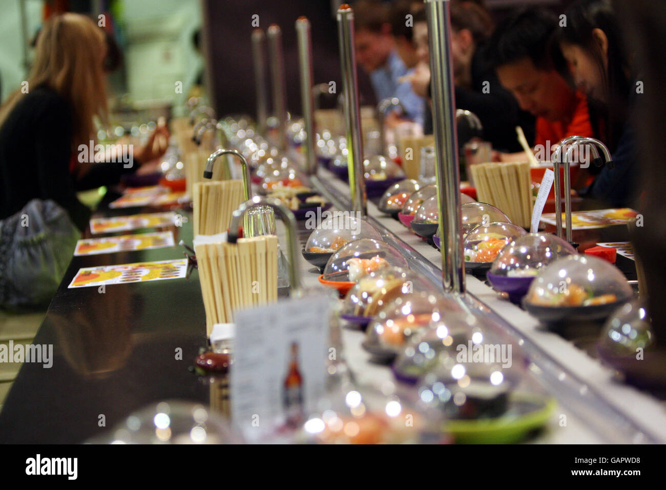 YO ! Fonction sushi Banque D'Images