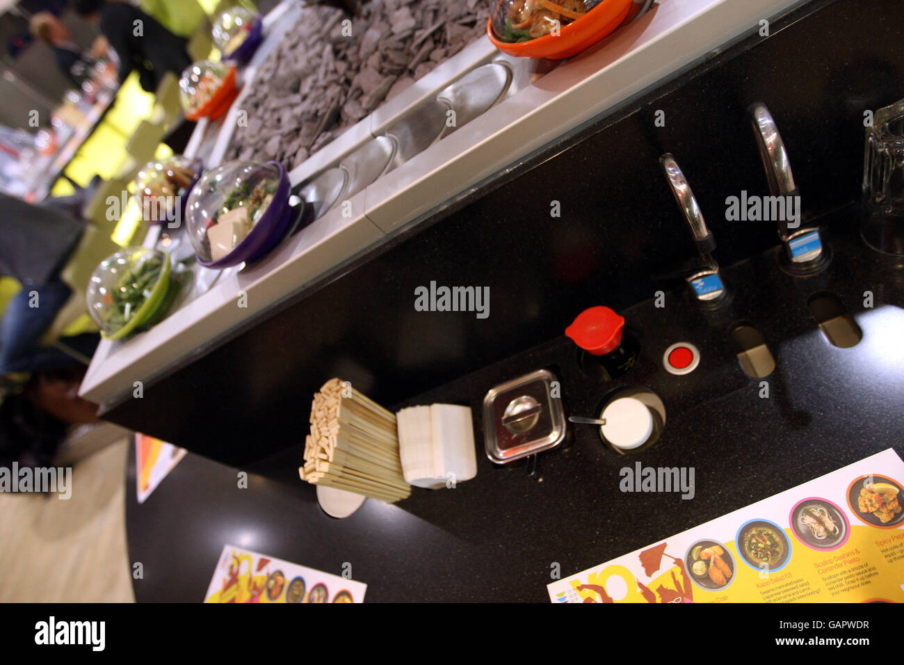 YO ! Fonction sushi Banque D'Images