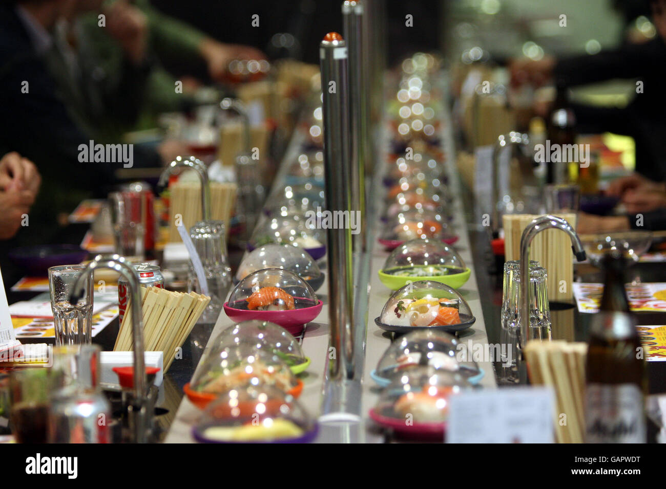 YO ! Fonction sushi Banque D'Images