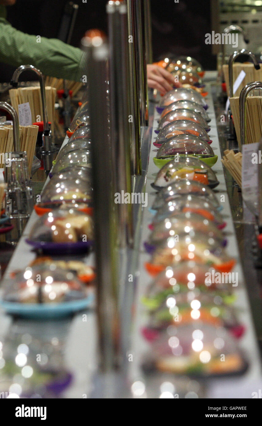 YO ! Fonction sushi Banque D'Images