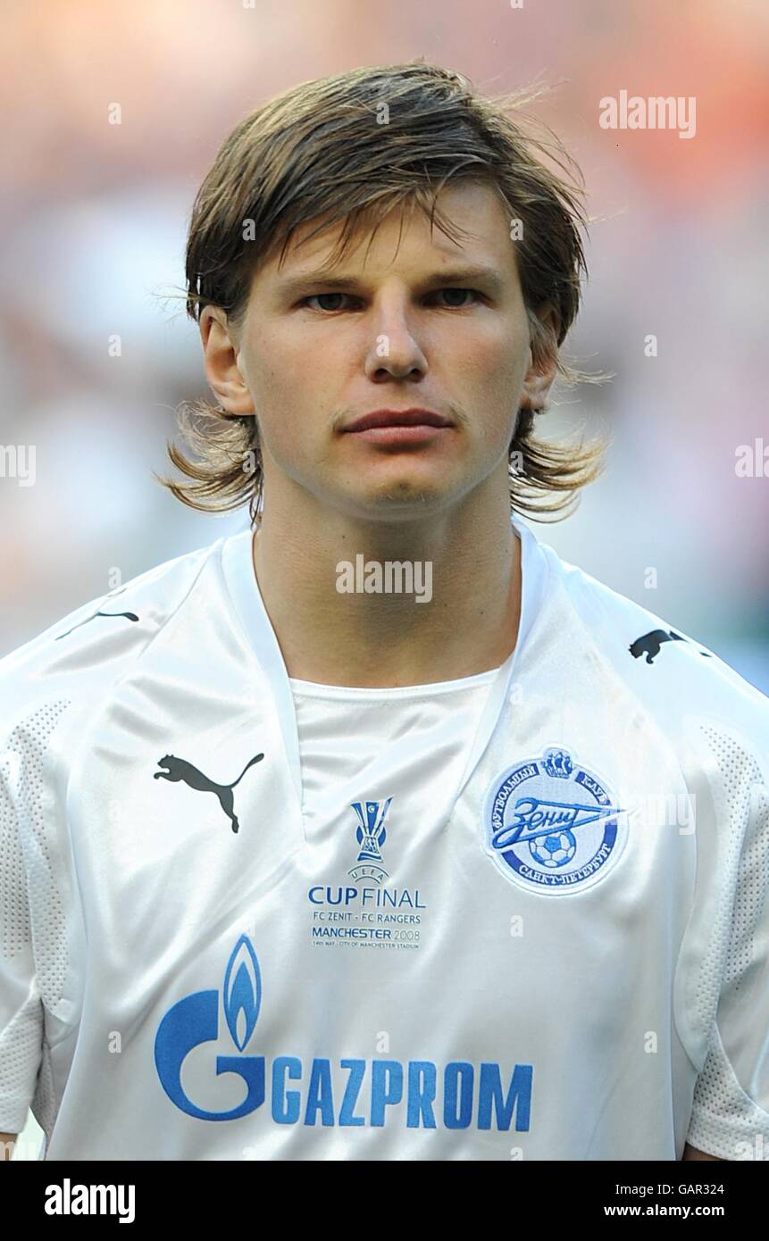 Football - coupe de l'UEFA - finale - FC Zenit Saint Petersburg v Rangers - City of Manchester Stadium. Andrei Arshavin, Zenit Saint-Pétersbourg Banque D'Images