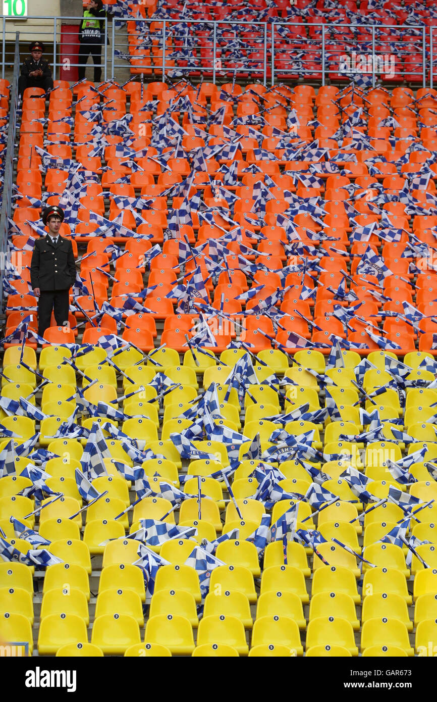 Football - Ligue des Champions - Final - Manchester United v Chelsea - stade Luzhniki Banque D'Images