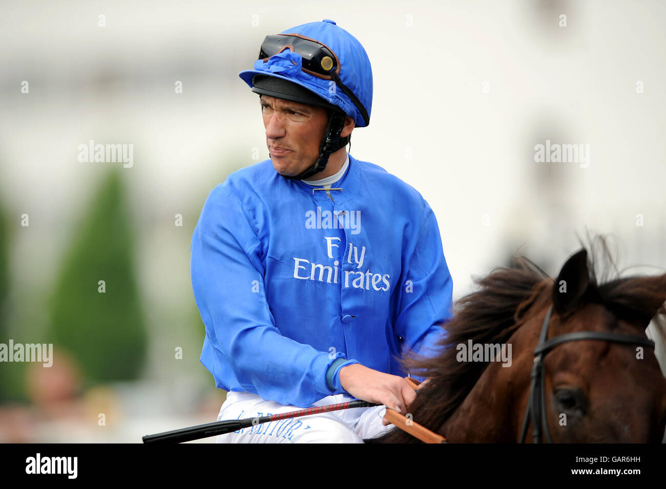 Courses hippiques - totesport.com Chester Cup Day - deuxième jour - Chester Racecourse. Frankie Dettori, Jockey Banque D'Images