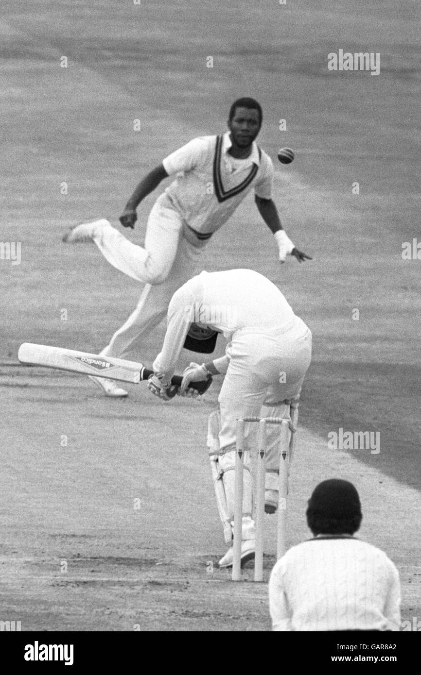 Cricket - Angleterre v Antilles - Headingley- 1984 Banque D'Images