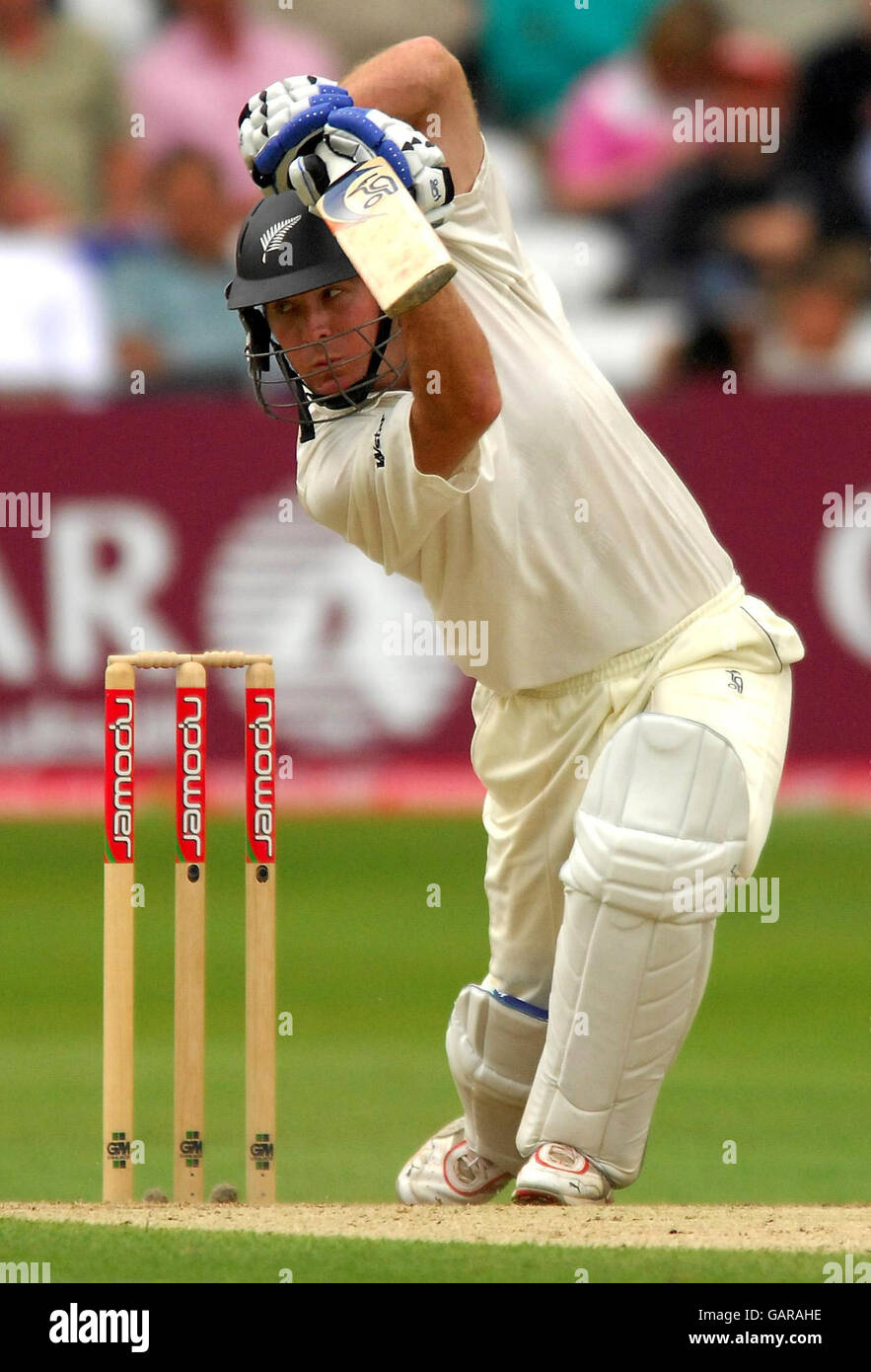 Cricket - Troisième npower Test Match - Jour deux - Angleterre v Nouvelle-zélande - Trent Bridge Banque D'Images