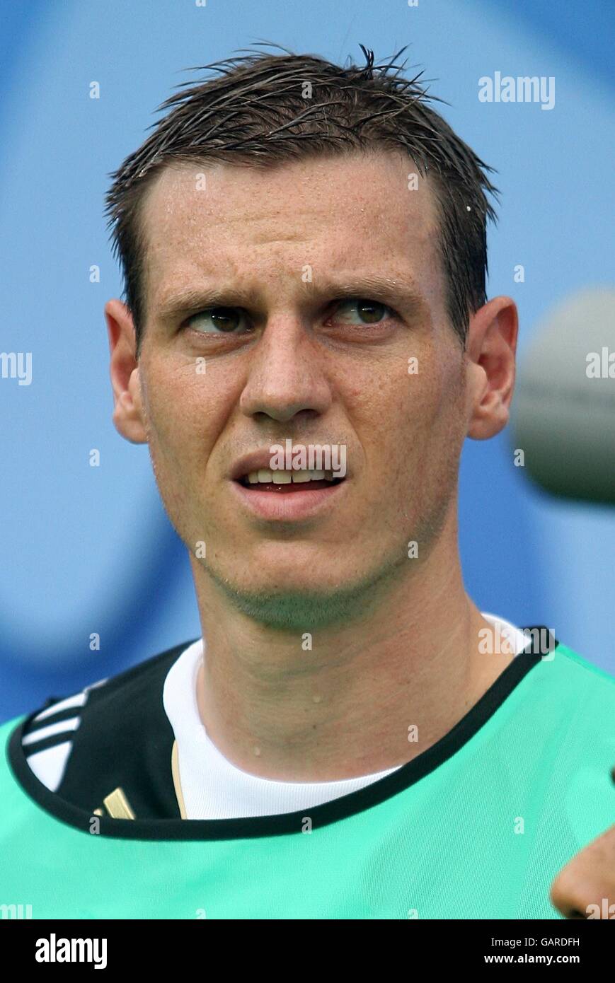 Football - Championnat d'Europe de l'UEFA 2008 - Groupe B - Croatie / Allemagne - Hypo-Arena. Tim Borowski, Allemagne Banque D'Images