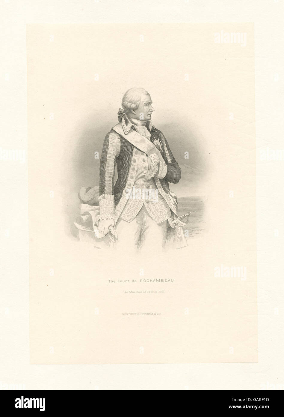 Jean-Baptiste Donatien de Vimeur, mieux connu sous le nom de comte de ...