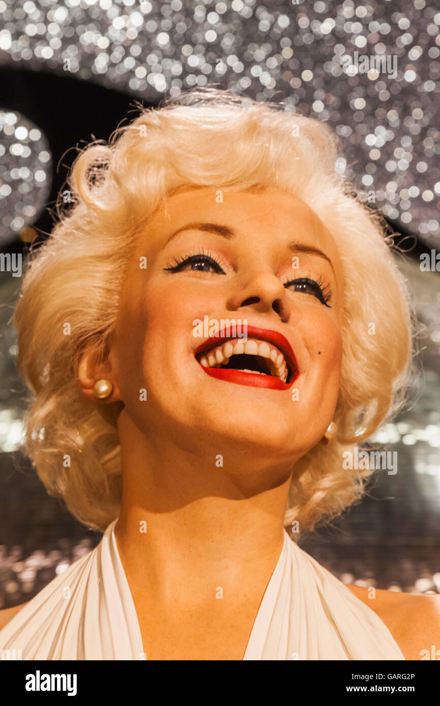 L'Angleterre, Londres, Madame Tussauds, cire de Marilyn Monroe Banque D'Images