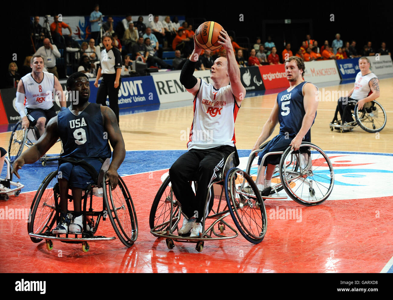 Athlétisme - la coupe du monde paralympique Visa 2008 - SportCity - Manchester Banque D'Images