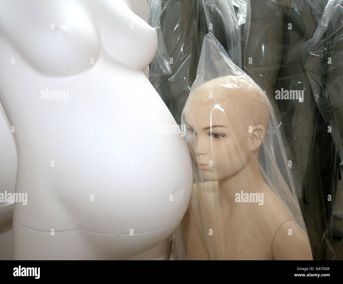 Une vue générale de « proportion London » le vendredi 16 mai, qui fait une large gamme de mannequins pour de nombreux magasins de grande rue, notamment Marks and Spencer, Fortnum and Mason, H&M et Topman. Banque D'Images