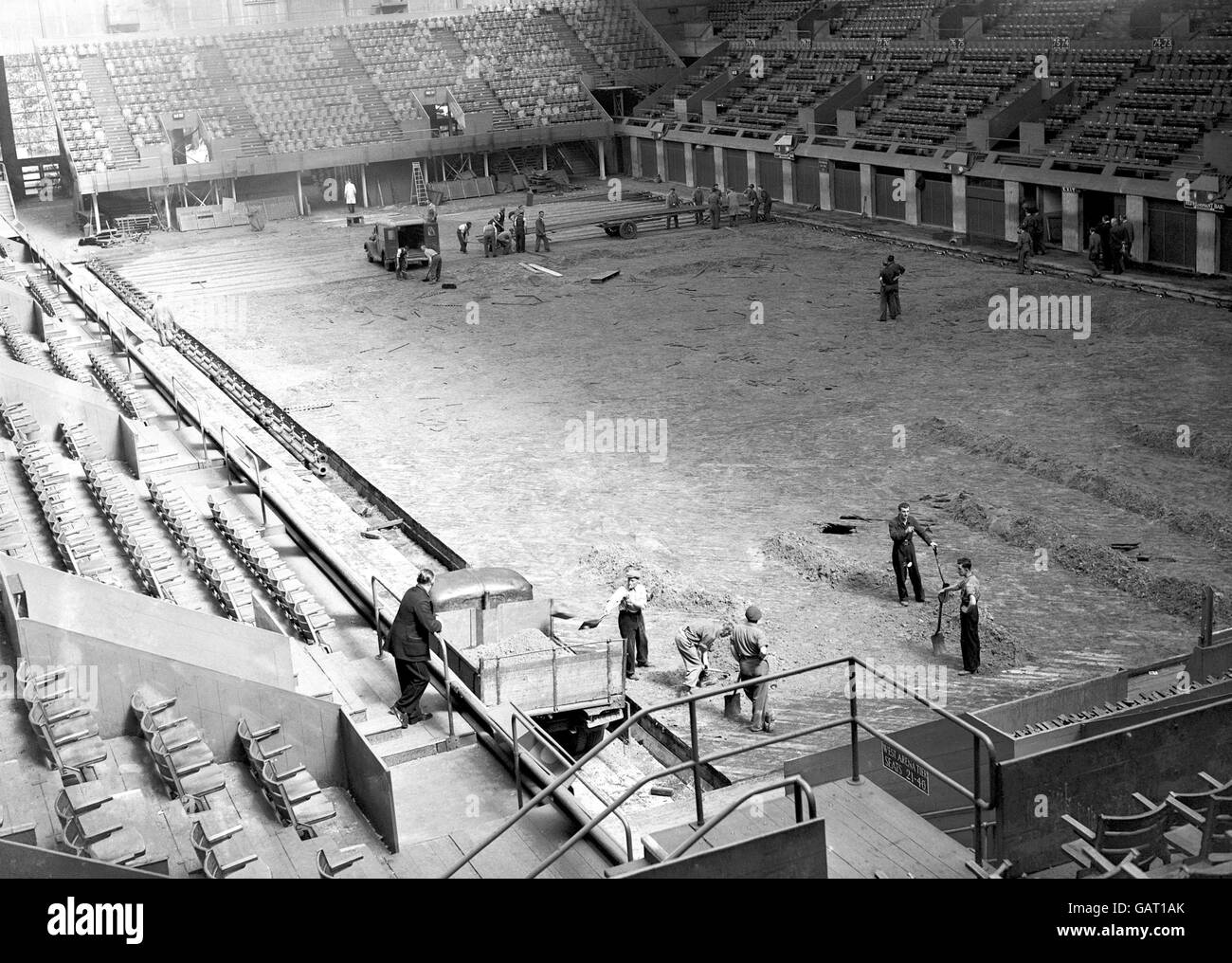 Olympiques préparatifs des Jeux Olympiques, Londres 1948.Les