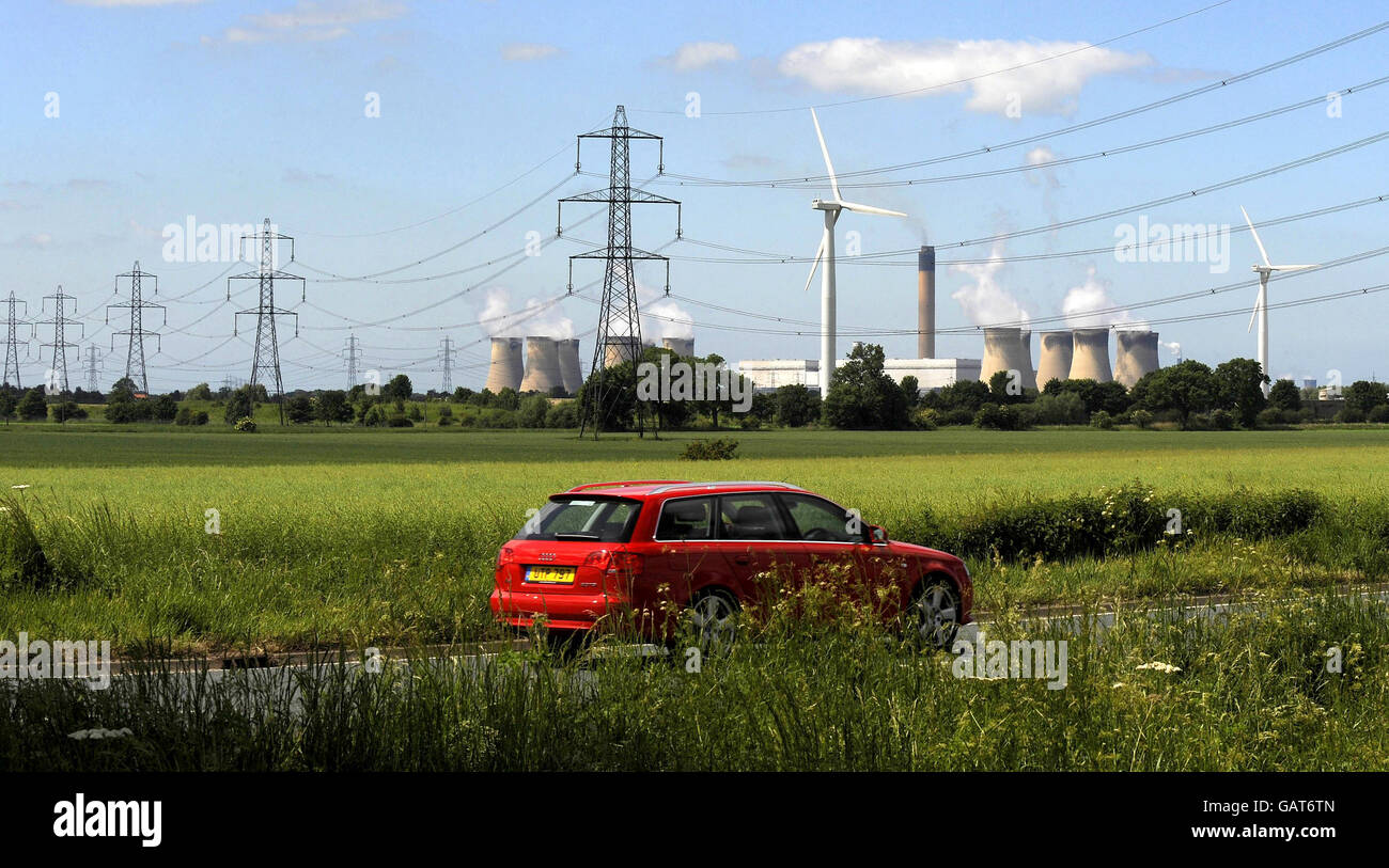 Drax Power Station Banque D'Images