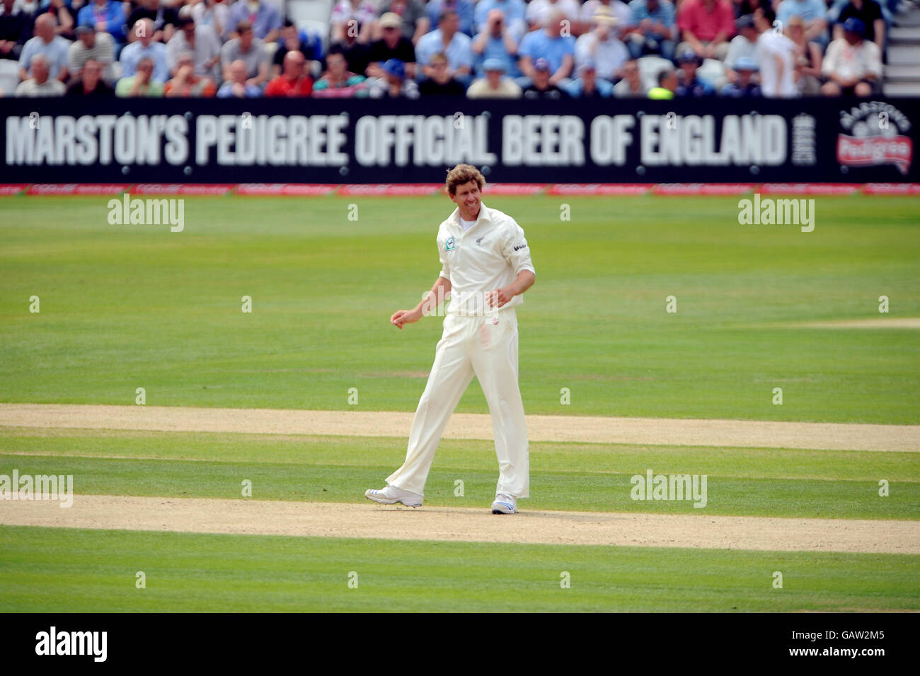 Cricket - Troisième npower Test Match - Jour deux - Angleterre v Nouvelle-zélande - Trent Bridge Banque D'Images