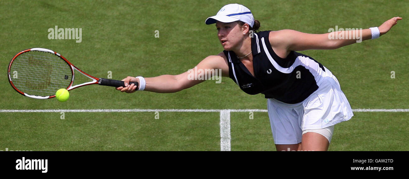 Tennis - l'Open International des Femmes 2008 - Le Devonshire Park - Eastbourne - Jour 2 Banque D'Images