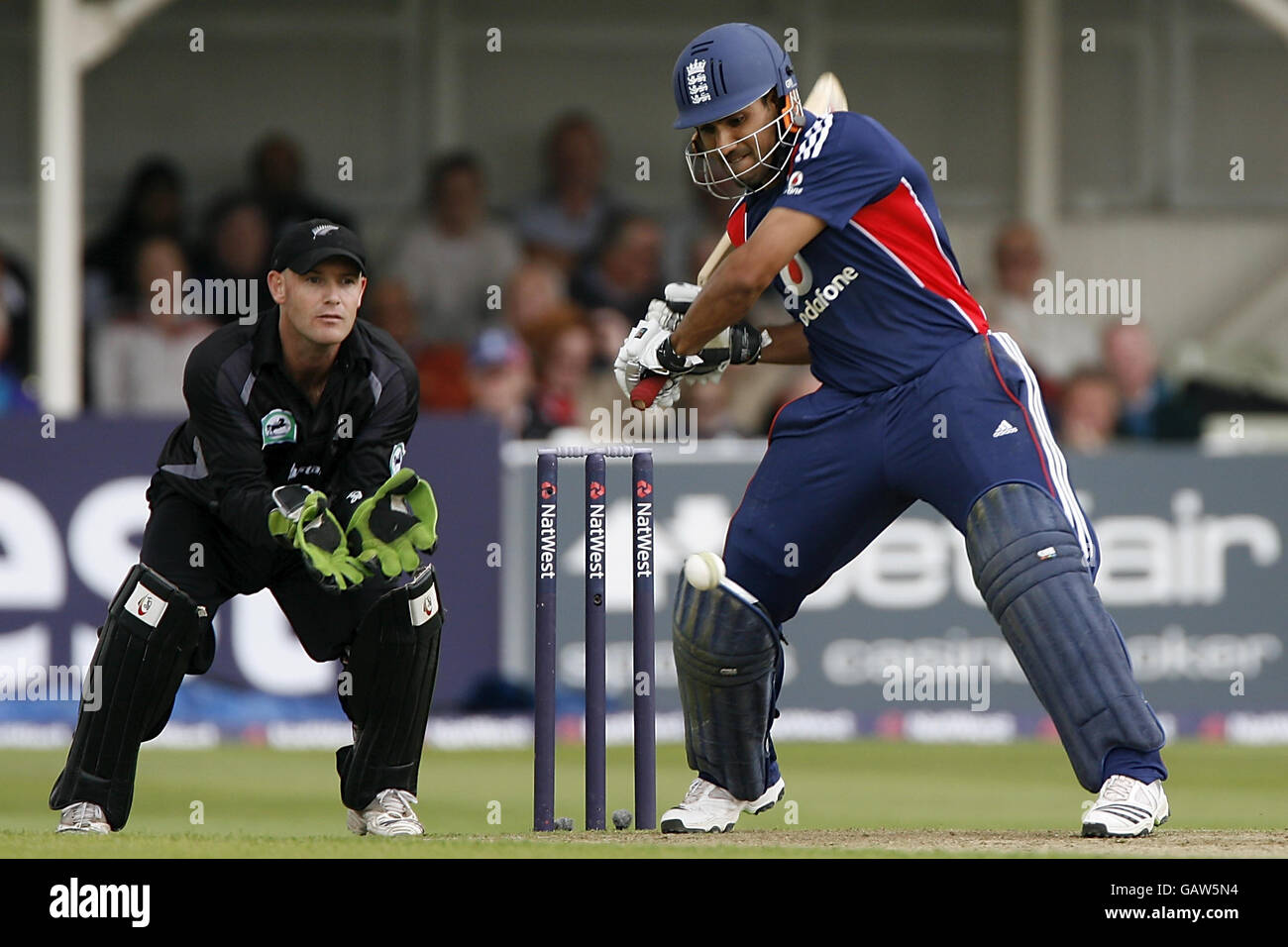 Cricket - NatWest Series - Deuxième jour International - Angleterre v Nouvelle-zélande - Edgbaston Banque D'Images