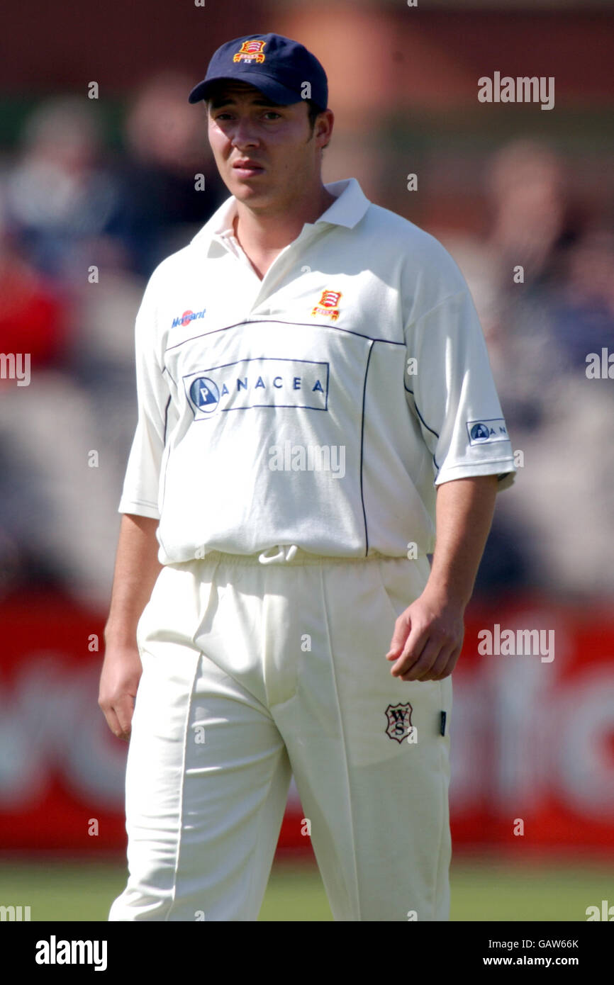 Cricket - Frizzell County Cricket Championship - Lancashire v Essex.Graham Napier d'Essex Banque D'Images