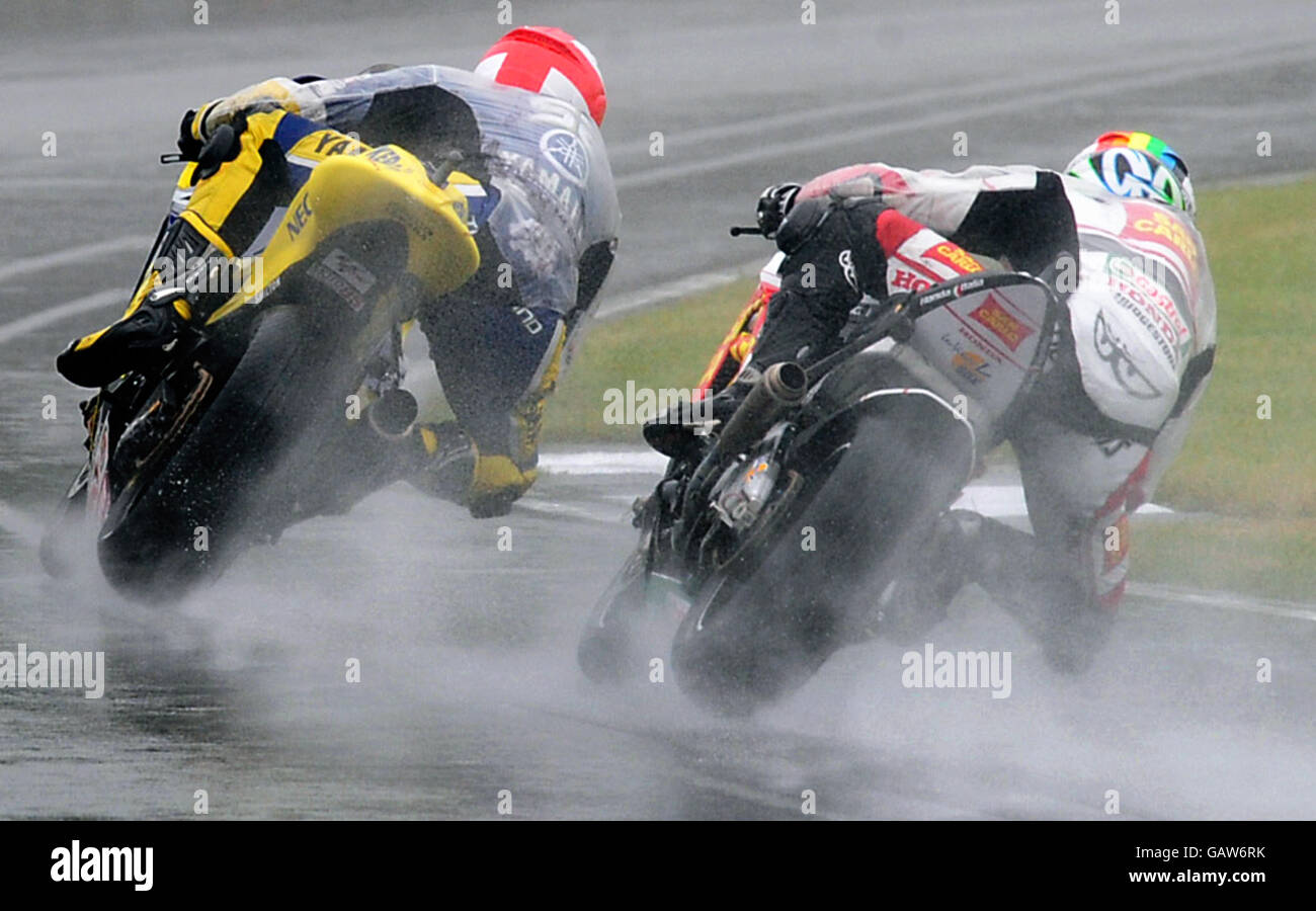 Moto - Grand Prix bwin.com moto britannique - Qualifications - Donington Park Banque D'Images