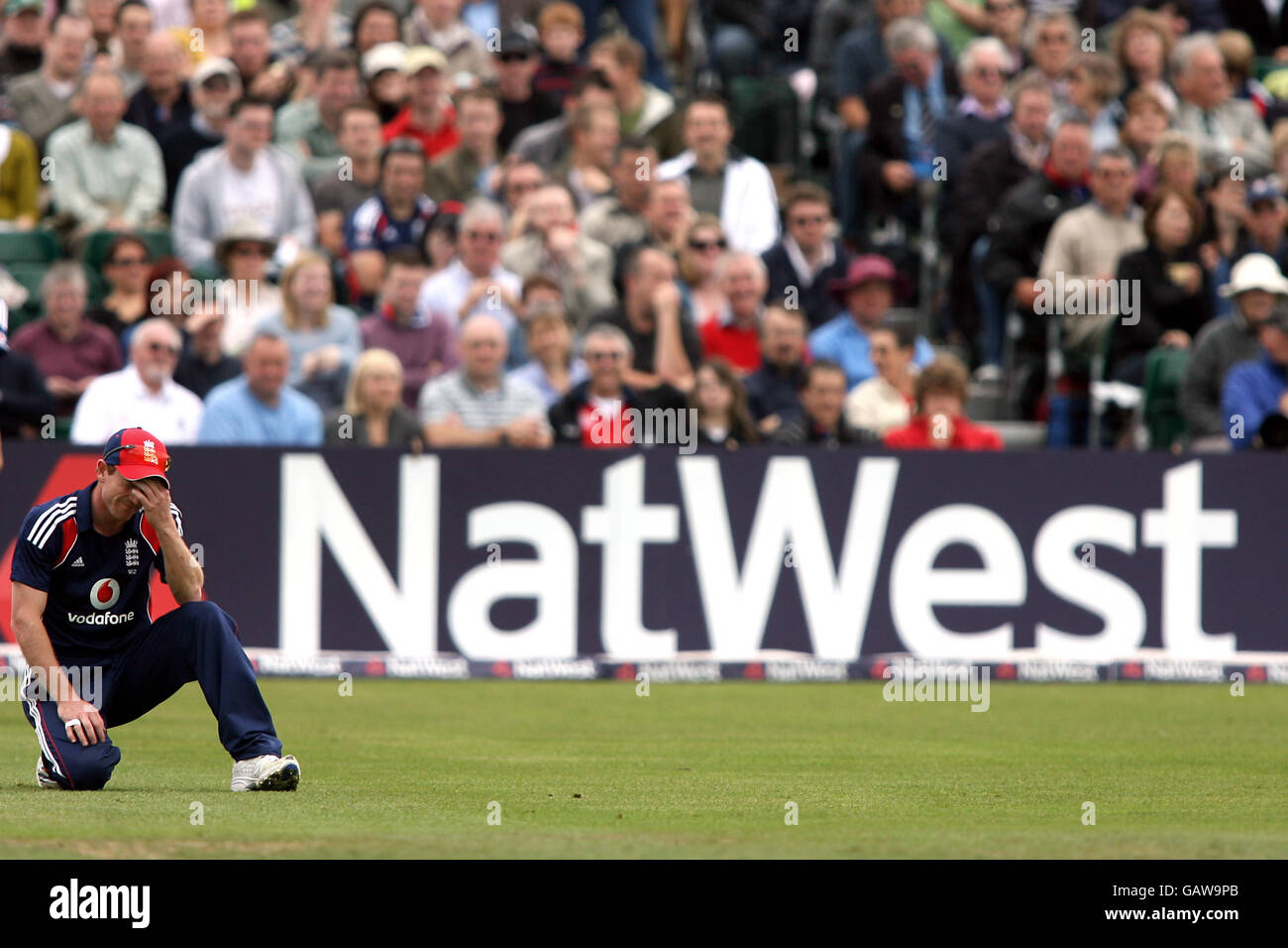 Cricket - NatWest Series - Troisième jour International - Angleterre v Nouvelle-zélande - Le sol du comté Banque D'Images