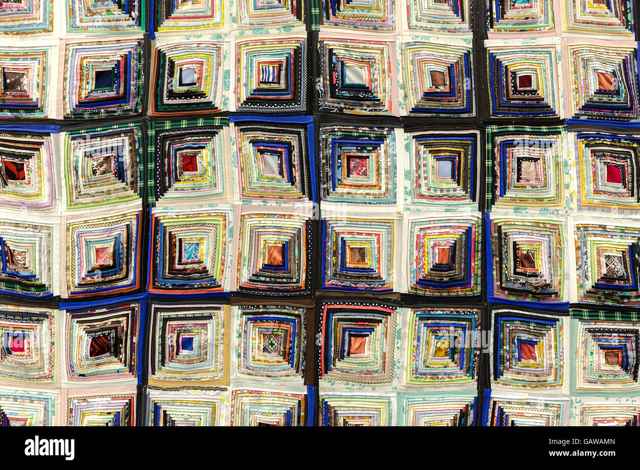 Handmade abstract background texture mosaïque géométrique Banque D'Images