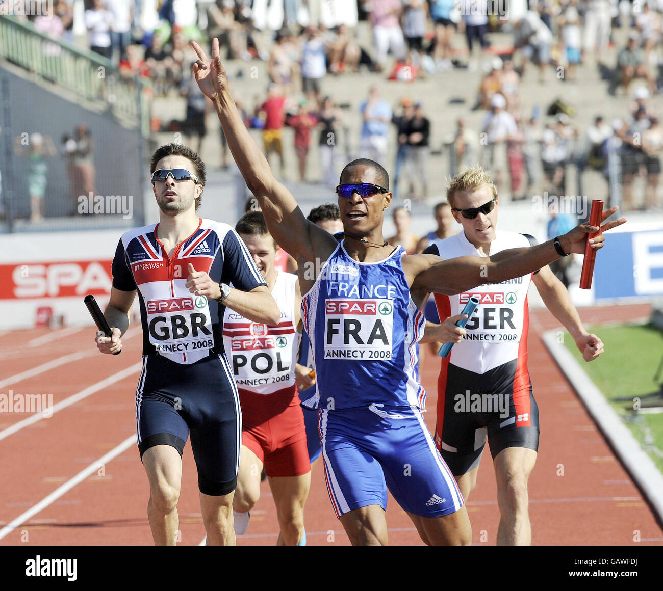 Athlétisme - 2008 Coupe d'Europe Spar - Jour deux - Annecy Banque D'Images