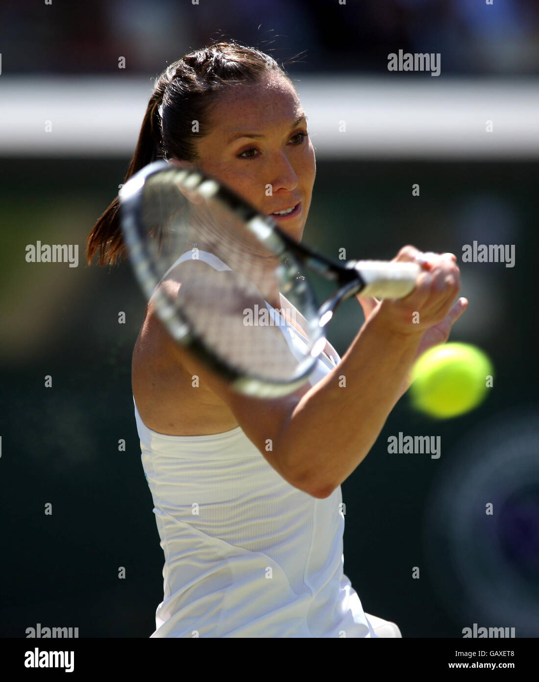 Tennis - tournoi de Wimbledon 2008 - Jour 6 - Le All England Club Banque D'Images