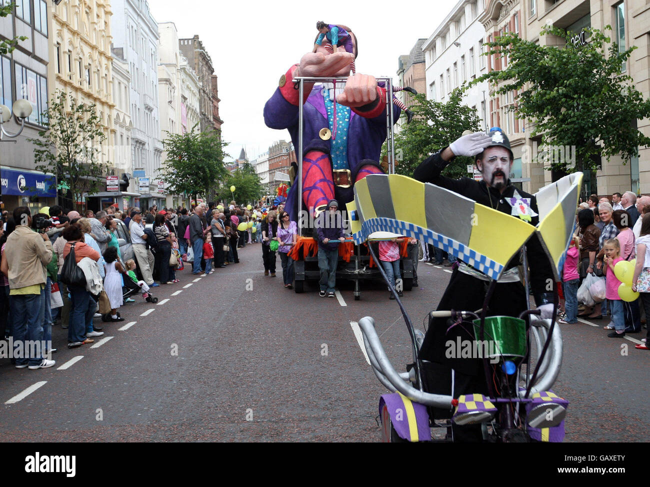 Lord Mayor's Carnival - Belfast Banque D'Images
