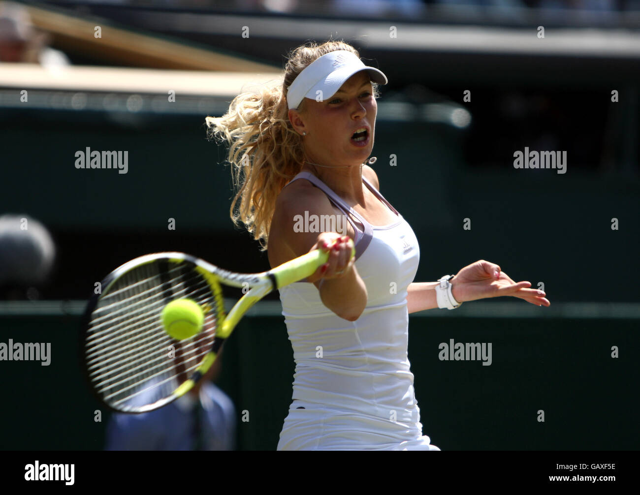 Tennis - tournoi de Wimbledon 2008 - Jour 6 - Le All England Club Banque D'Images