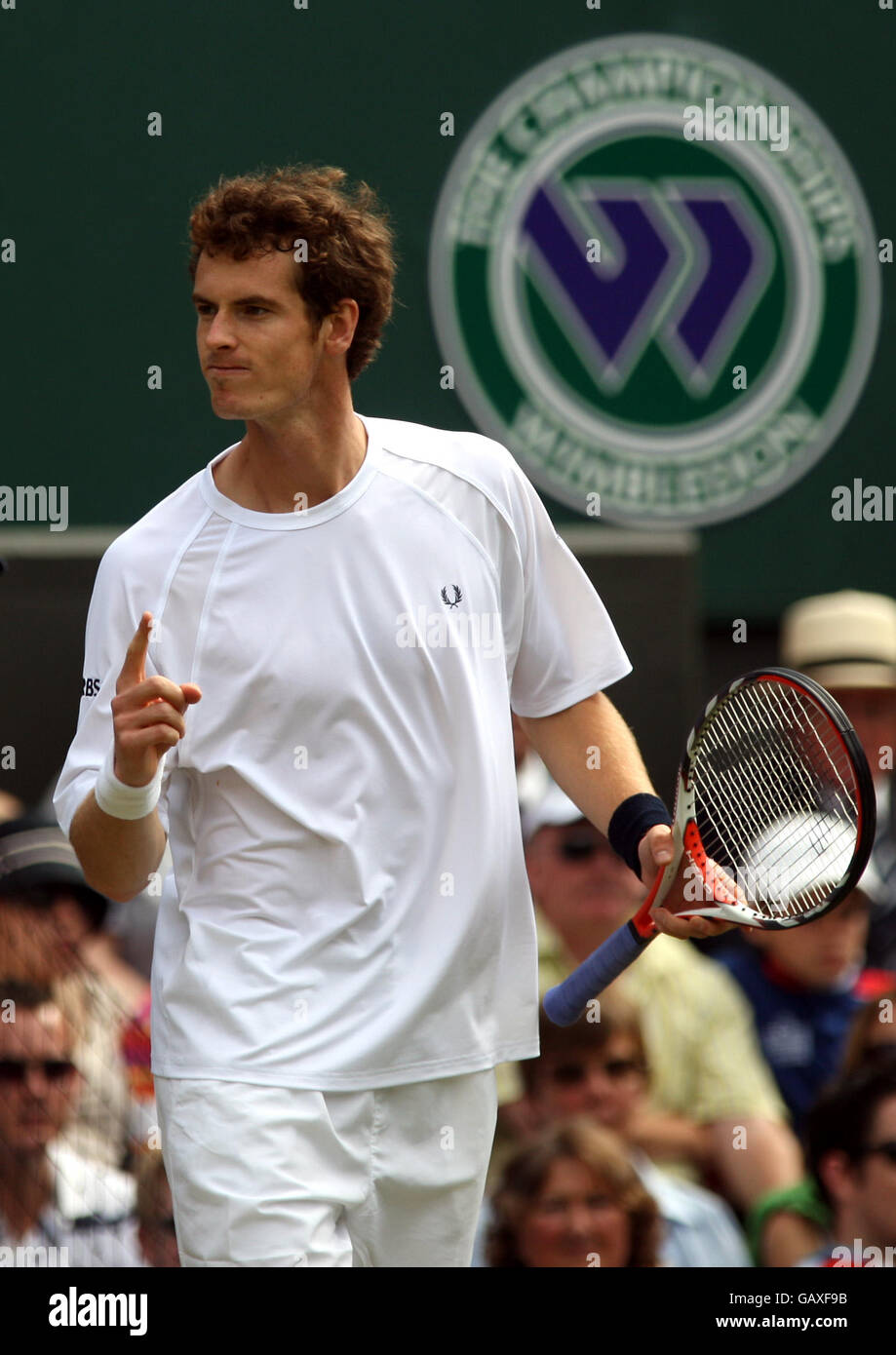 Tennis - tournoi de Wimbledon 2008 - Jour 6 - Le All England Club Banque D'Images