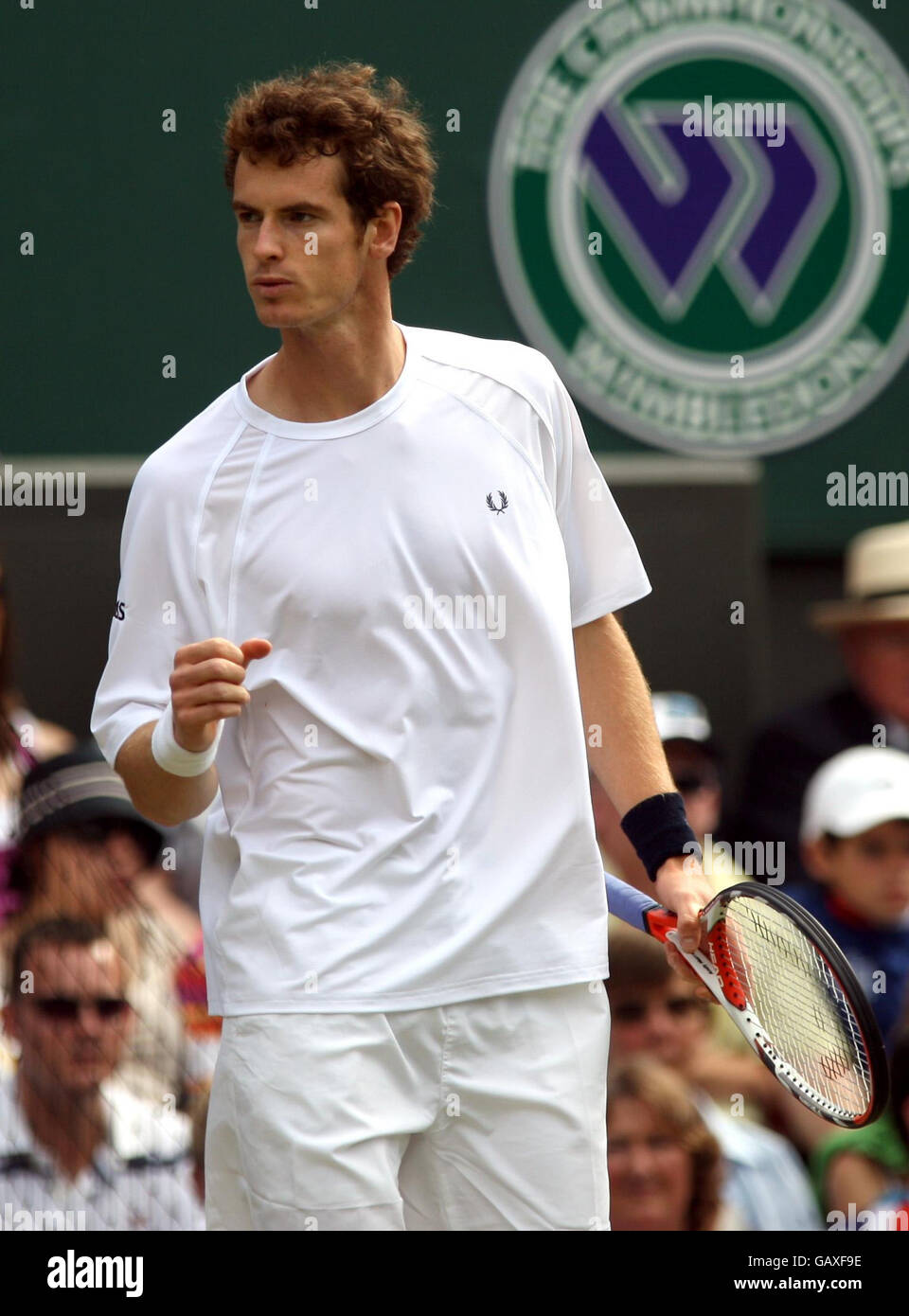 Tennis - tournoi de Wimbledon 2008 - Jour 6 - Le All England Club Banque D'Images