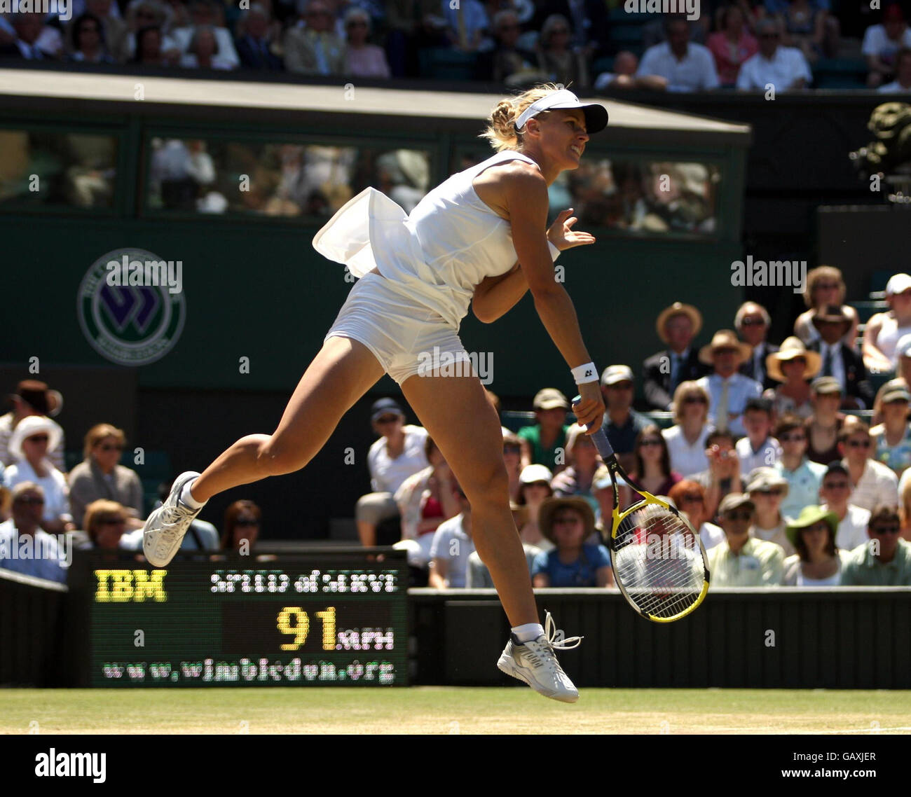 Tennis - tournoi de Wimbledon 2008 - Jour 8 - Le All England Club Banque D'Images