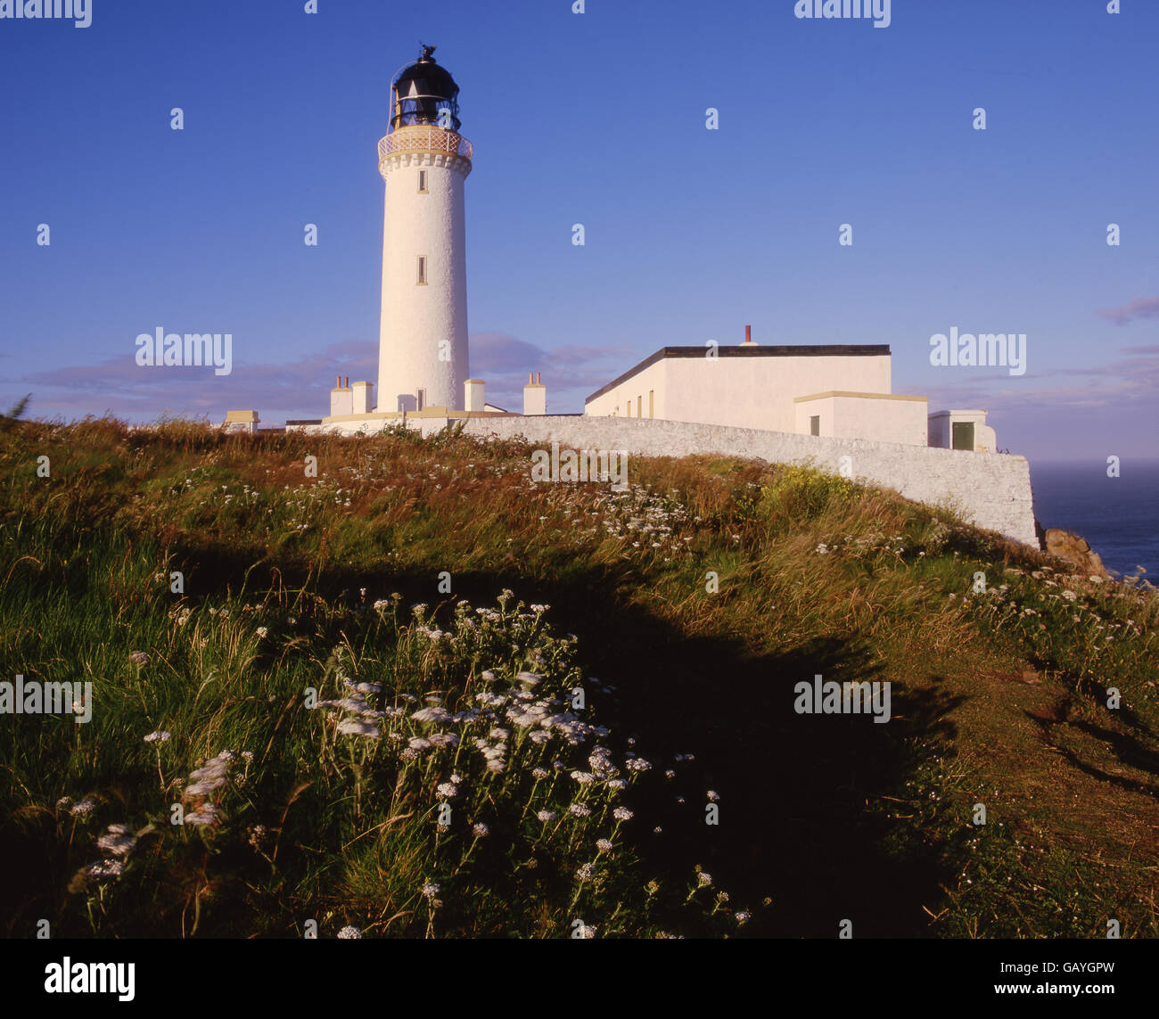 Phare de Mull of Galloway, Dumfries et Galloway, Écosse Banque D'Images