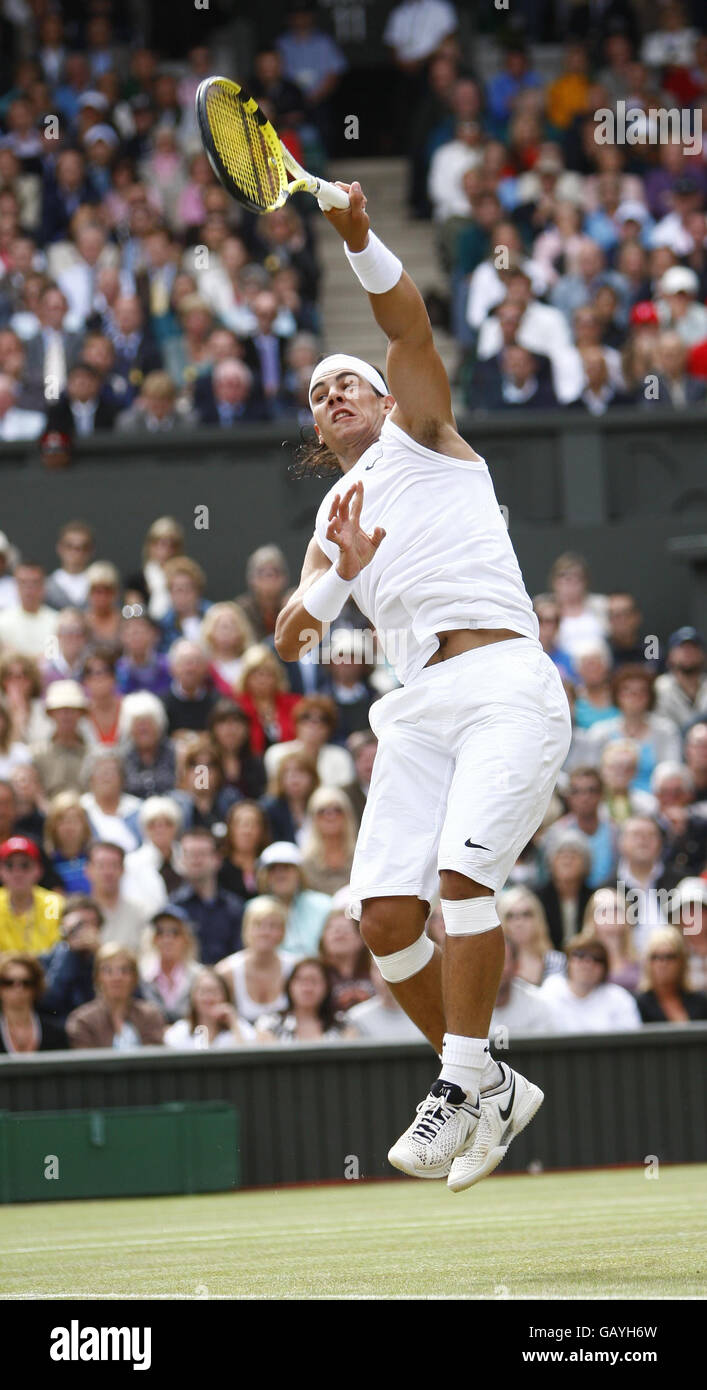 Tennis - tournoi de Wimbledon 2008 - Jour 13 - Le All England Club Banque D'Images