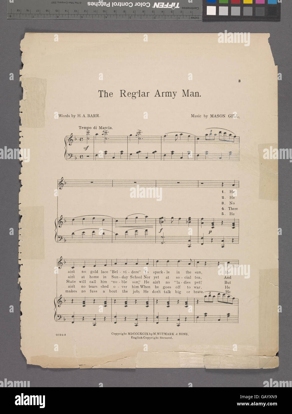 Représentation d'un soldat de l'armée régulière, mettant l'accent sur l'uniforme et les tâches typiques du personnel enrôlé. Cette image représente le style de vie et la discipline militaires dans un contexte historique. Banque D'Images