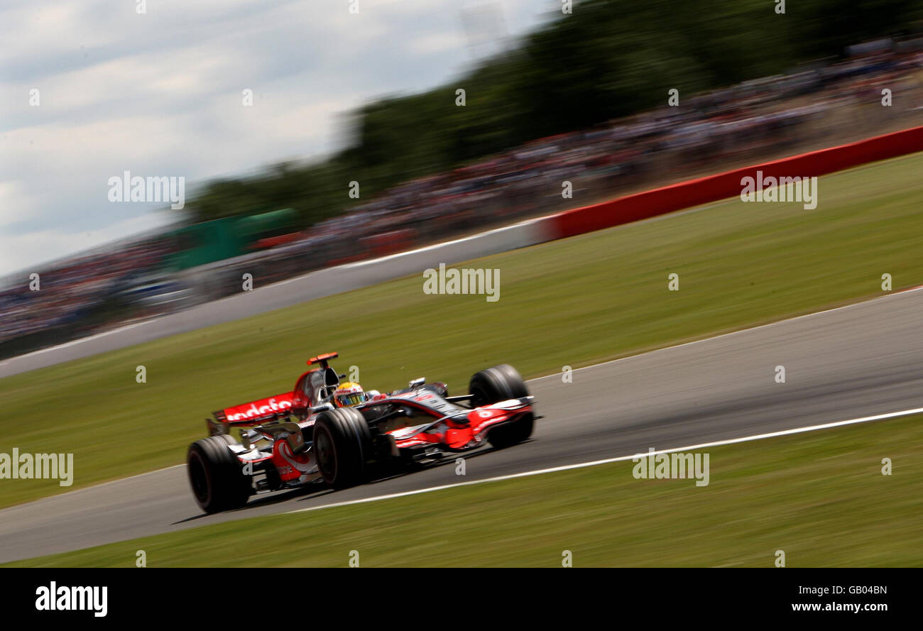 Course de Formule 1 - Grand Prix de Grande-Bretagne - Jour de pratique - Silverstone Banque D'Images