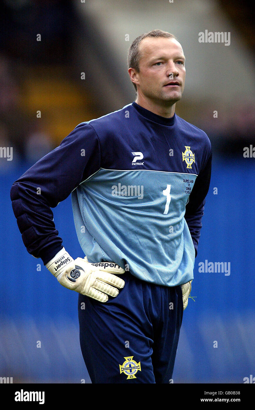 Soccer - European Championships 2004 Championships - Six Group - L'Irlande du Nord / Espagne Banque D'Images