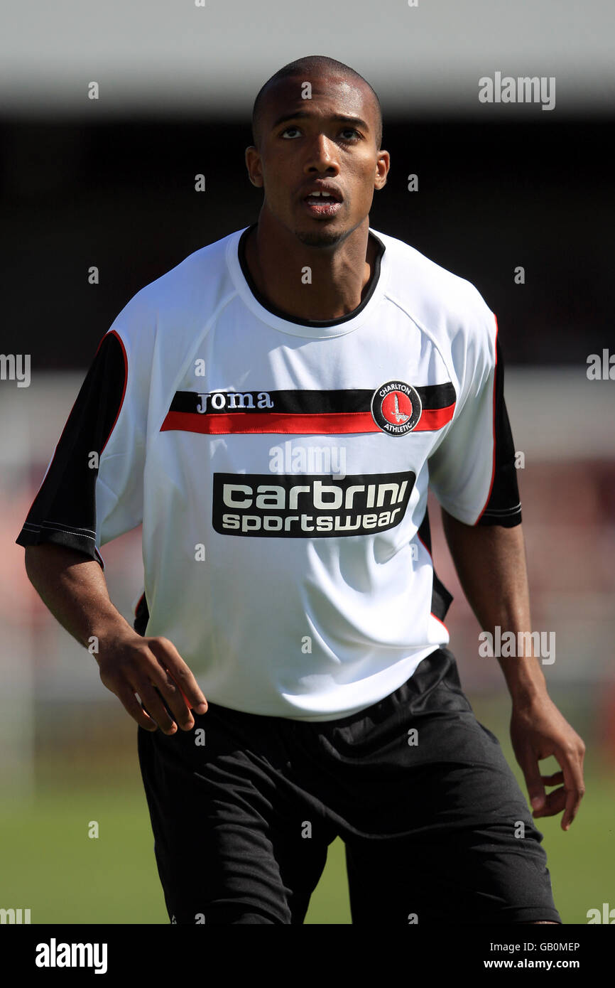 Football - Friendly - Ebbsfleet United v Charlton Athletic - Stonebridge Road Banque D'Images