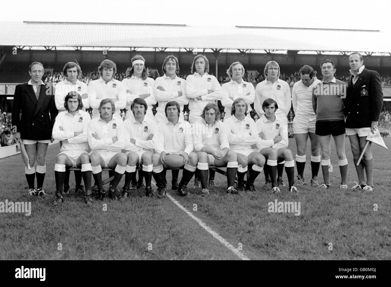 Rugby Union - Test Match - Angleterre / Australie - Twickenham.Groupe de l'équipe d'Angleterre Banque D'Images