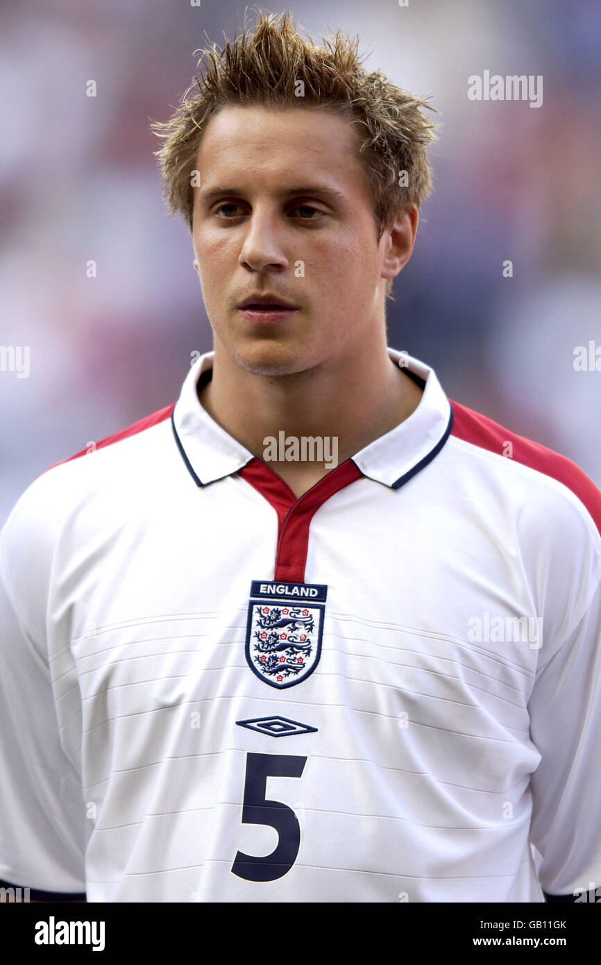 Soccer - Championnats d'Europe des moins de 21 ans 2004 qualificateur - Groupe sept - Angleterre / Slovaquie. Phil Jagielka, Angleterre Banque D'Images
